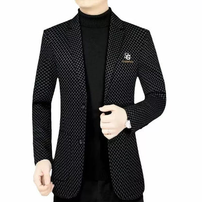 ÉLÉGANCE FLEX™ - Blazer Slim-Fit Polyvalent pour Hommes