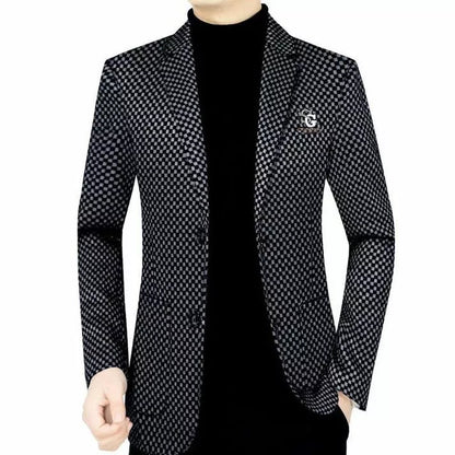 ÉLÉGANCE FLEX™ - Blazer Slim-Fit Polyvalent pour Hommes